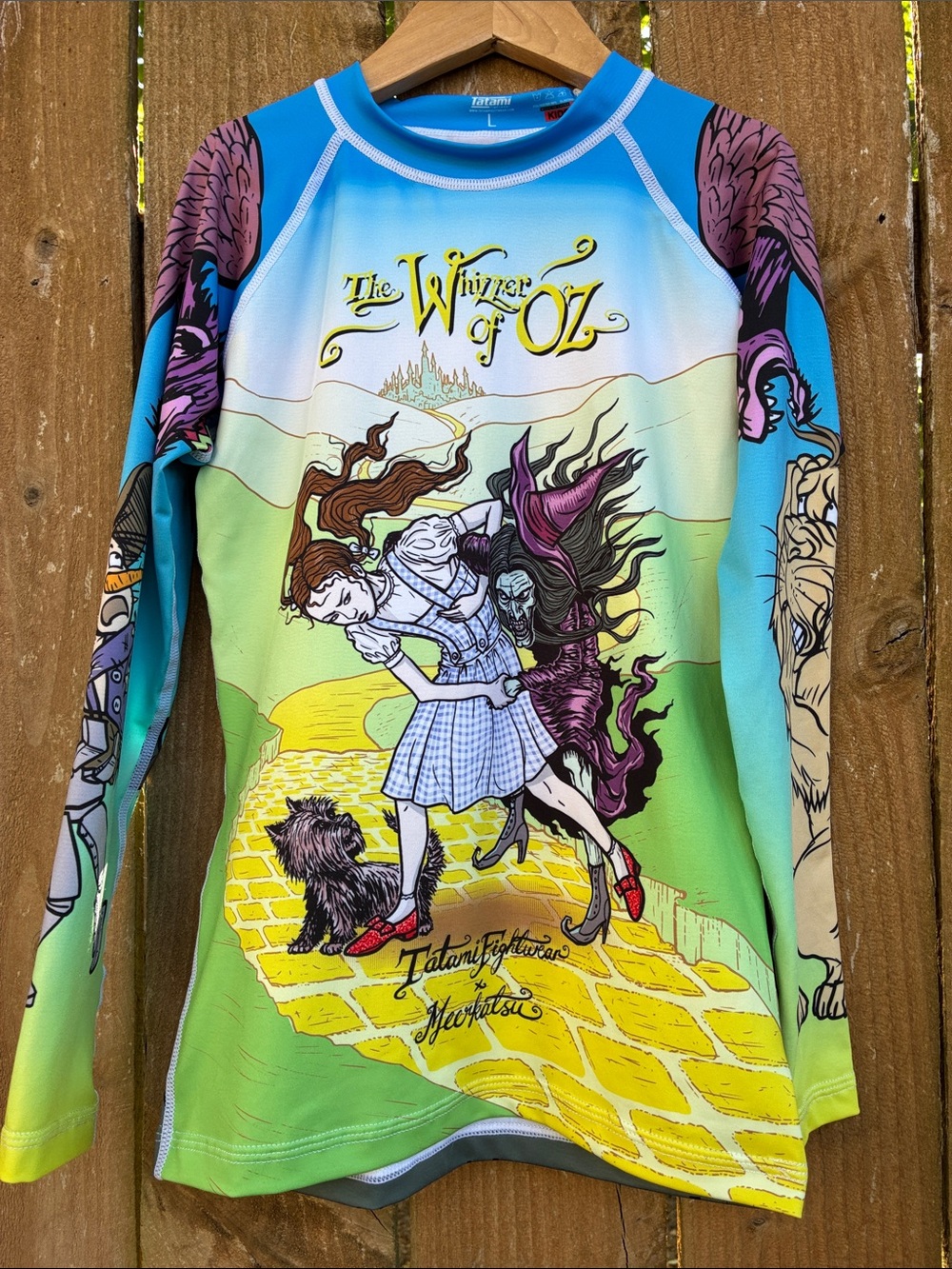 The Wizard of Oz Kids Rash Guard Swim Top Tatami Fightwear x Merrkatsu
